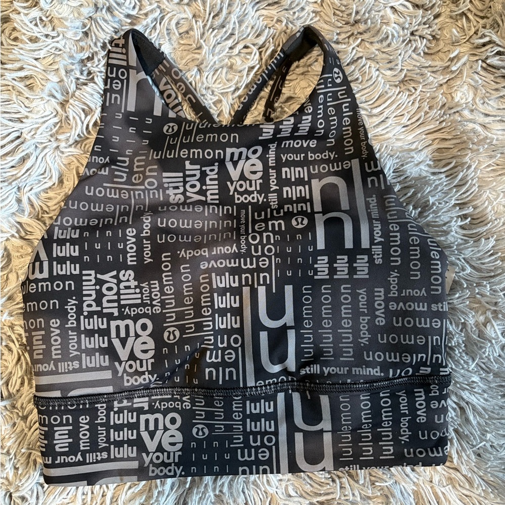 Lululemon Energy High-Neck Long Bra